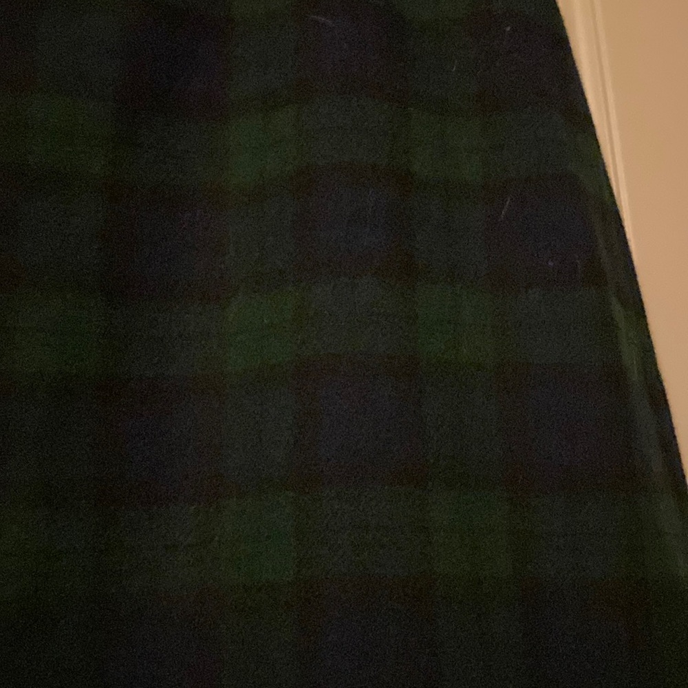 J. crew size 12 plaid green/blue skirt - Picture 3 of 10